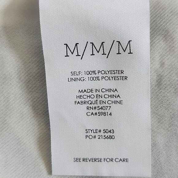 CAbi Style #5043 The Striped Linea Tank Top Blouse, Chevron, Lined, M - Picture 8 of 9